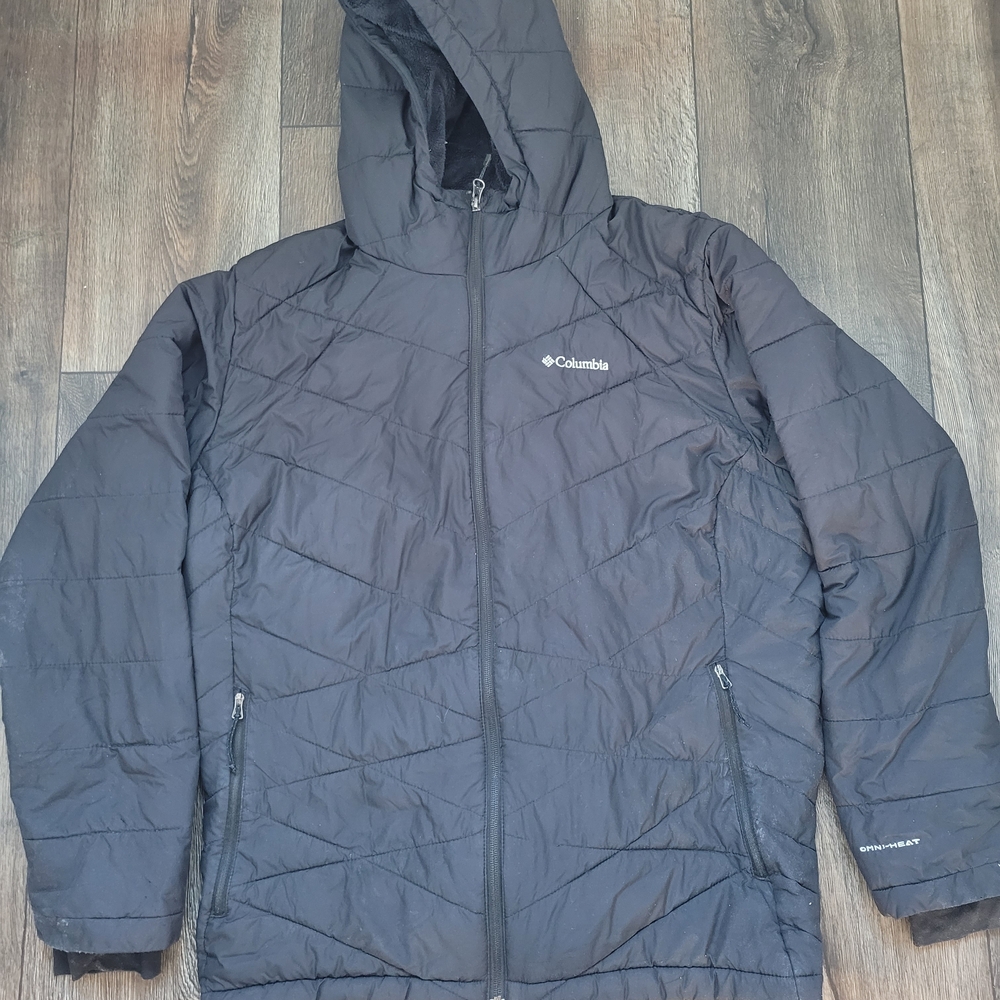 Columbia Black Puffer Jacket